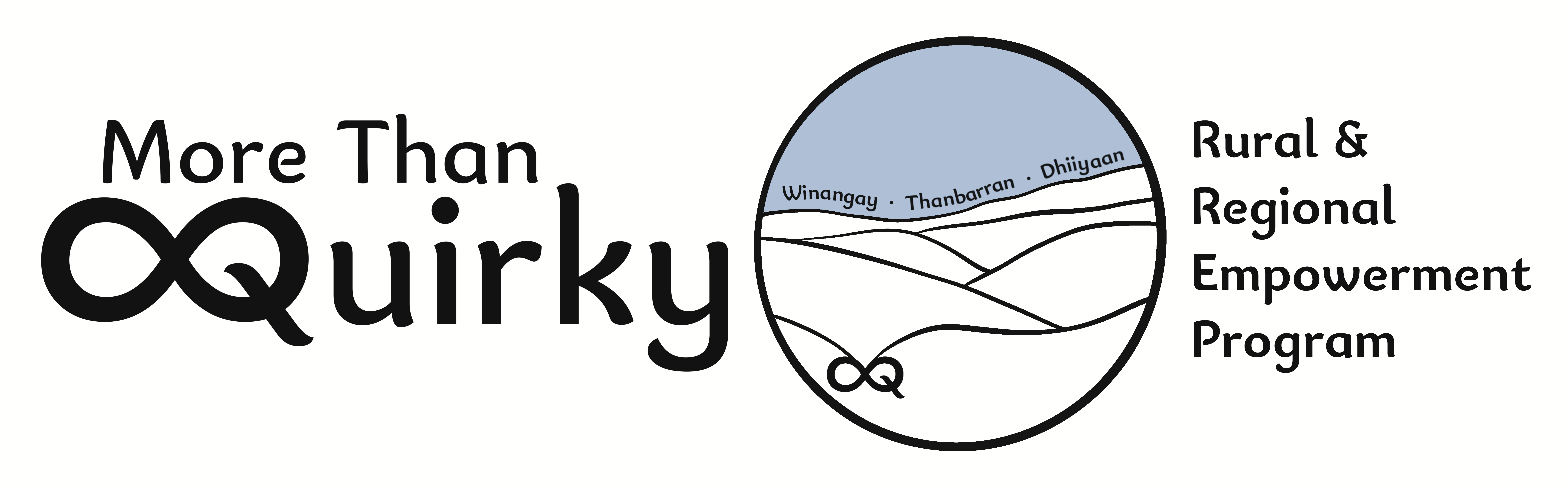 The More Than Quirky Logo next to the RREP Logo